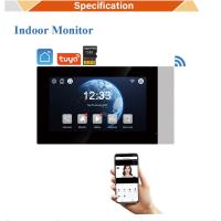 TEKPC WİFİ 2 TEL TUYA-SMART LİFE 7 INCH AKILLI İNTERKOM VİLLA SETİ FAHRDS71+FHV1-2W ZİL - 6